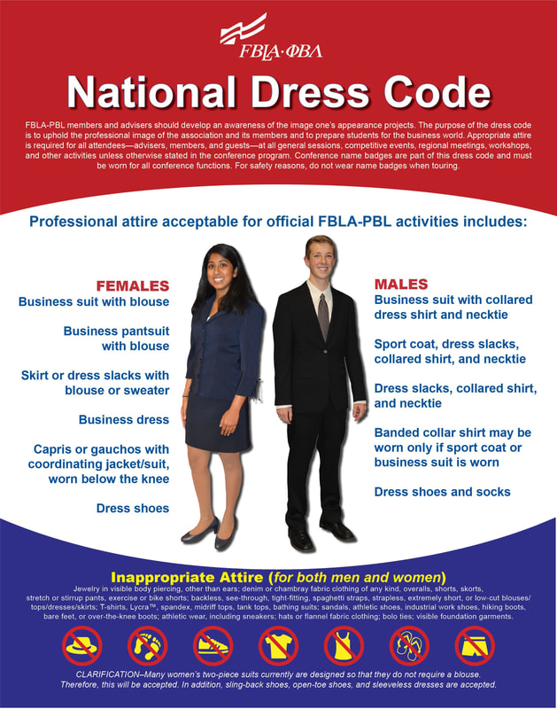 fbla dress code